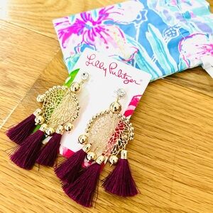 NWT Sea Dreamer Earrings by Lilly Pulitzer